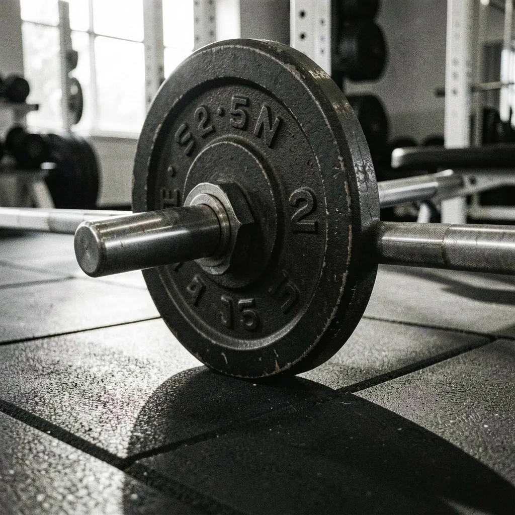 Barbell mechanical detail