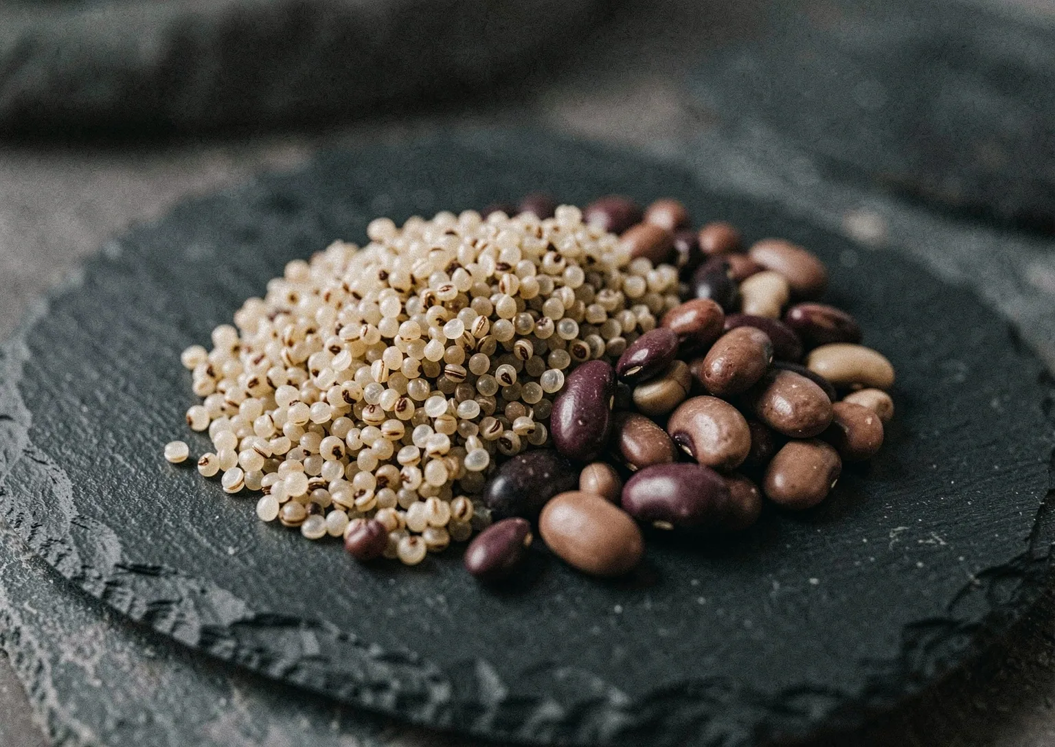 Natural whole foods texture